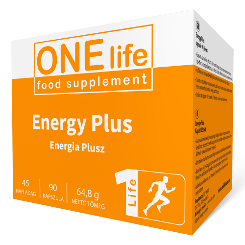 ONE LIFE Energia Plusz kapszula 90db