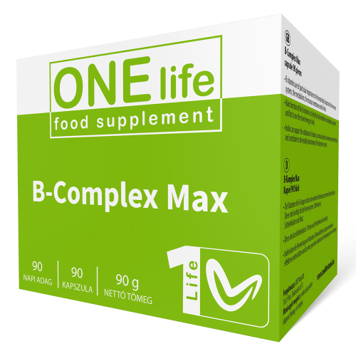ONE LIFE B-Komplex Max 90 db kapszula